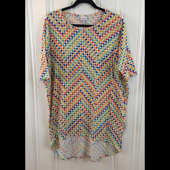 LuLaRoe Tops - LulaRoe Multicolor Irma Tunic Size Medium